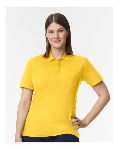 Gildan Women's Softstyle Pique Polo 64800L Womens Apparel Shirts & Tops