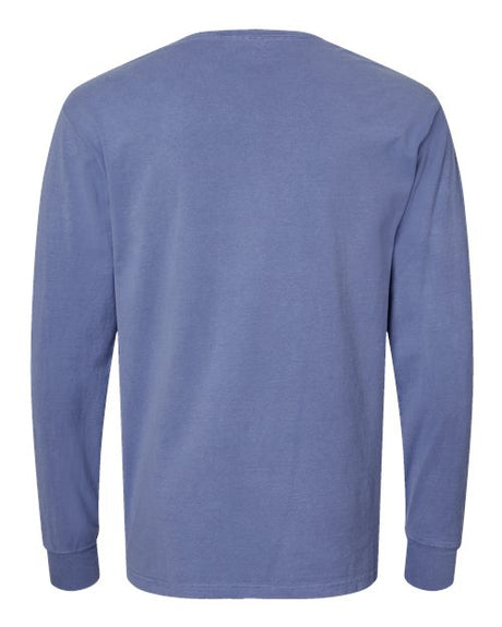 Hanes Men's Garment Dyed Long Sleeve T-Shirt 1 of 2 Mens Apparel Shirts & Tops