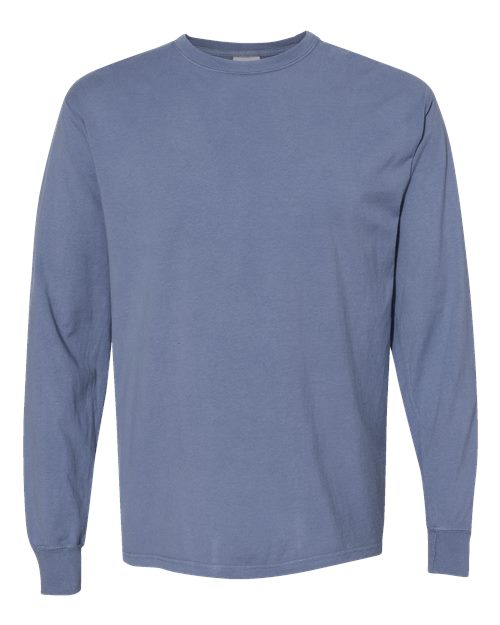 Hanes Men's Garment-Dyed Long Sleeve T-Shirt Mens Apparel Shirts & Tops