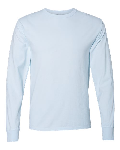 Hanes Men's Garment-Dyed Long Sleeve T-Shirt Mens Apparel Shirts & Tops