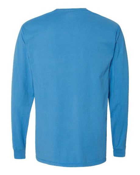 Hanes Men's Garment Dyed Long Sleeve T-Shirt 1 of 2 Mens Apparel Shirts & Tops