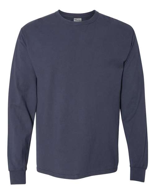 Hanes Men's Garment-Dyed Long Sleeve T-Shirt Mens Apparel Shirts & Tops