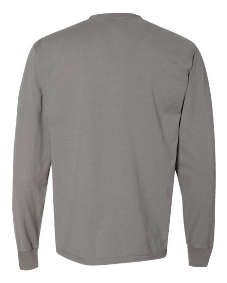 Hanes Men's Garment Dyed Long Sleeve T-Shirt 1 of 2 Mens Apparel Shirts & Tops