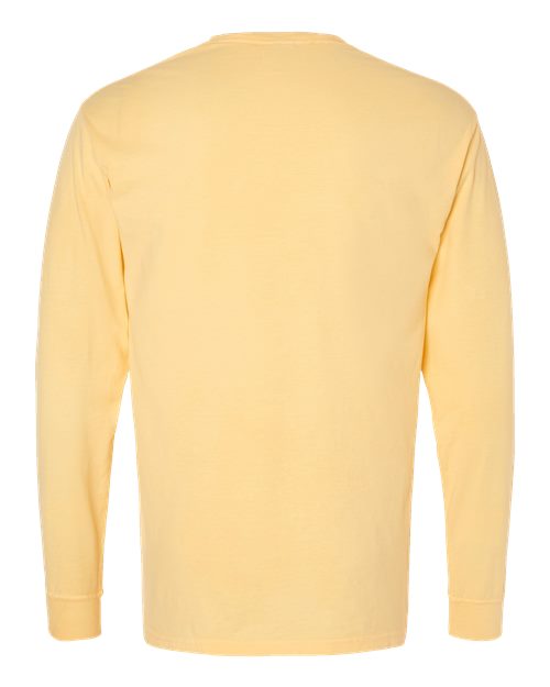 Hanes Men's Garment-Dyed Long Sleeve T-Shirt Mens Apparel Shirts & Tops