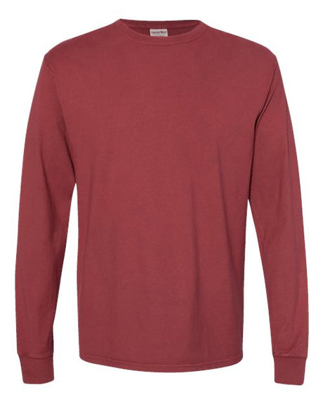 Hanes Men's Garment Dyed Long Sleeve T-Shirt 1 of 2 Mens Apparel Shirts & Tops