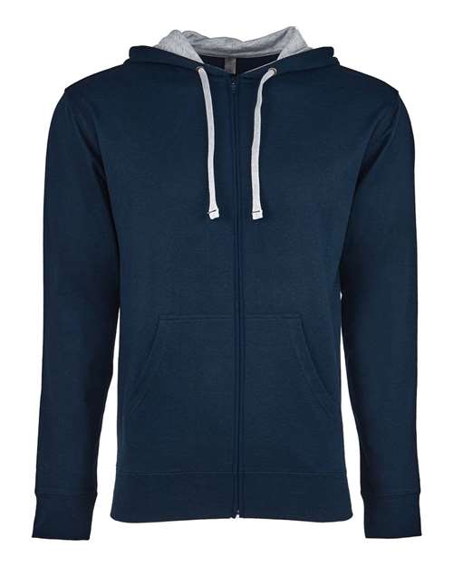 Next Level Men's Laguna Full-Zip Hoodie Mens Apparel Sweatshirts & Fleece