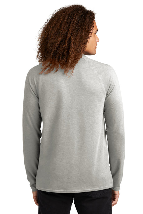 District Featherweight French Terry Long Sleeve Crewneck DT572 Mens Apparel Shirts & Tops