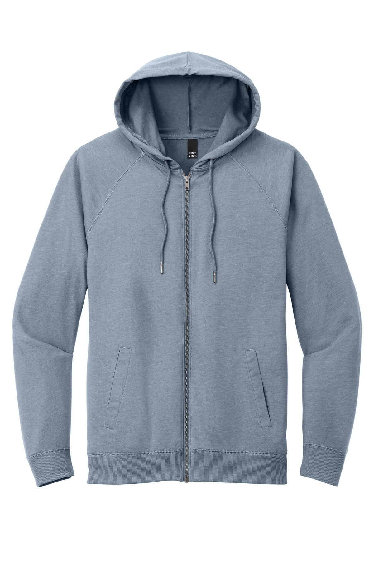 District Featherweight French Terry Full-Zip Hoodie DT573 Mens Apparel Sweatshirts & Fleece