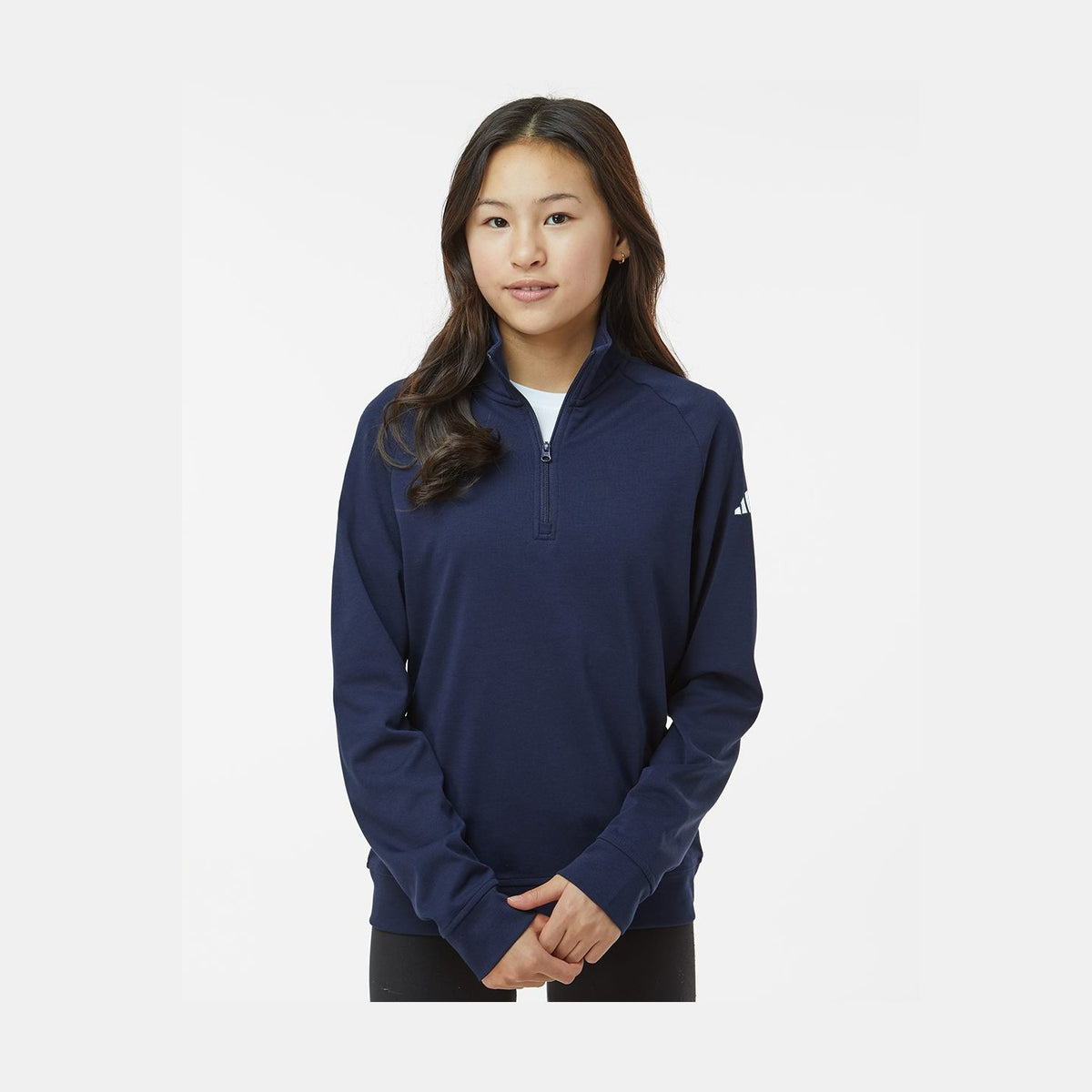 adidas Youth Quarter-Zip Pullover