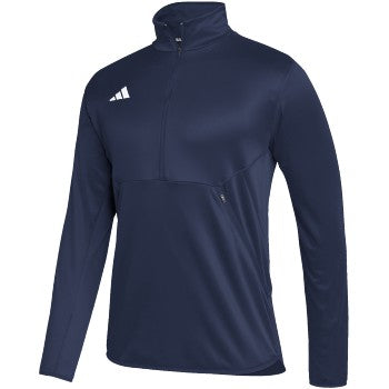 adidas Men's Sideline Knit 1/4 Zip Jacket Mens Apparel Sweatshirts & Fleece
