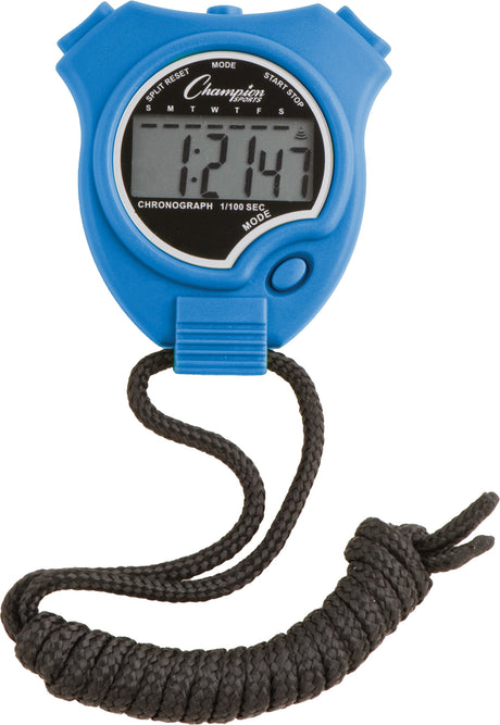Champion Sports Stop Watch Exercise & Wellness Functional Training Tests & Measurements