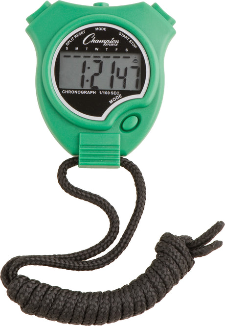 Champion Sports Stop Watch Exercise & Wellness Functional Training Tests & Measurements