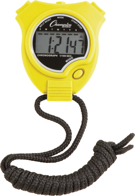 Champion Sports Stop Watch Exercise & Wellness Functional Training Tests & Measurements