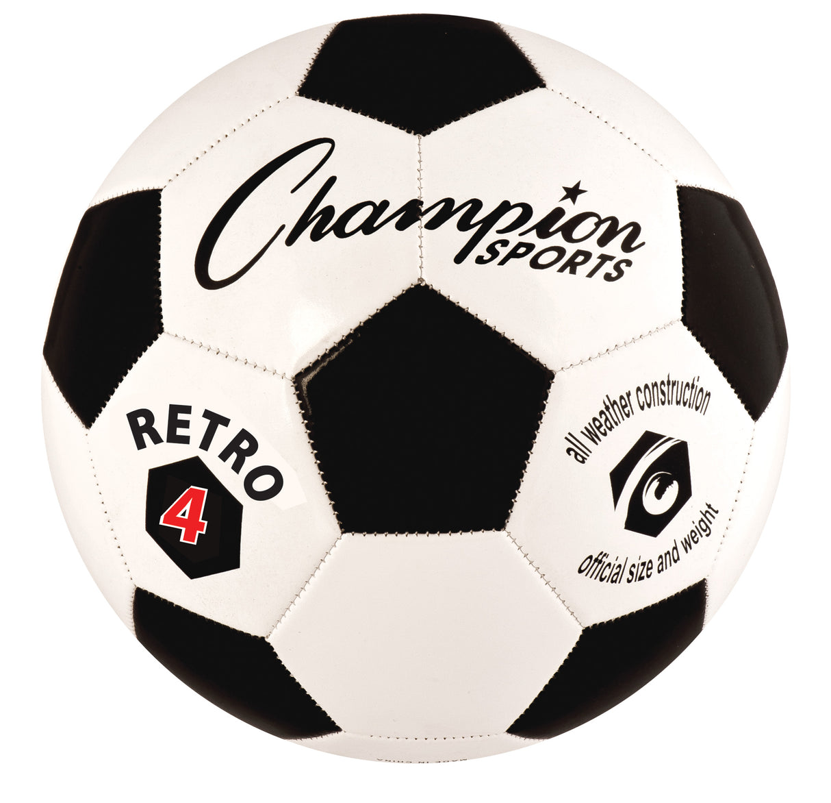 Champion Sports Retro Soccer Ball Soccer Soccer Balls All