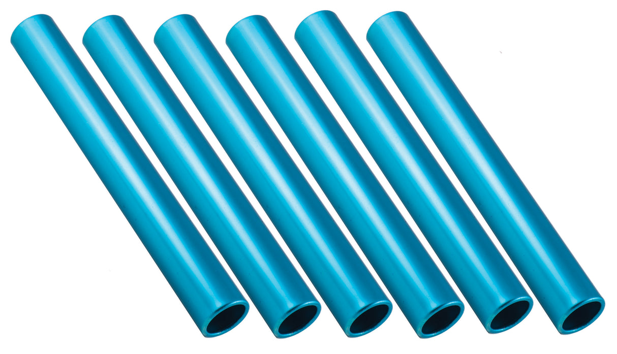 Champion Sports Aluminum Relay Baton - Pack of 6 Track & Field Accessories All