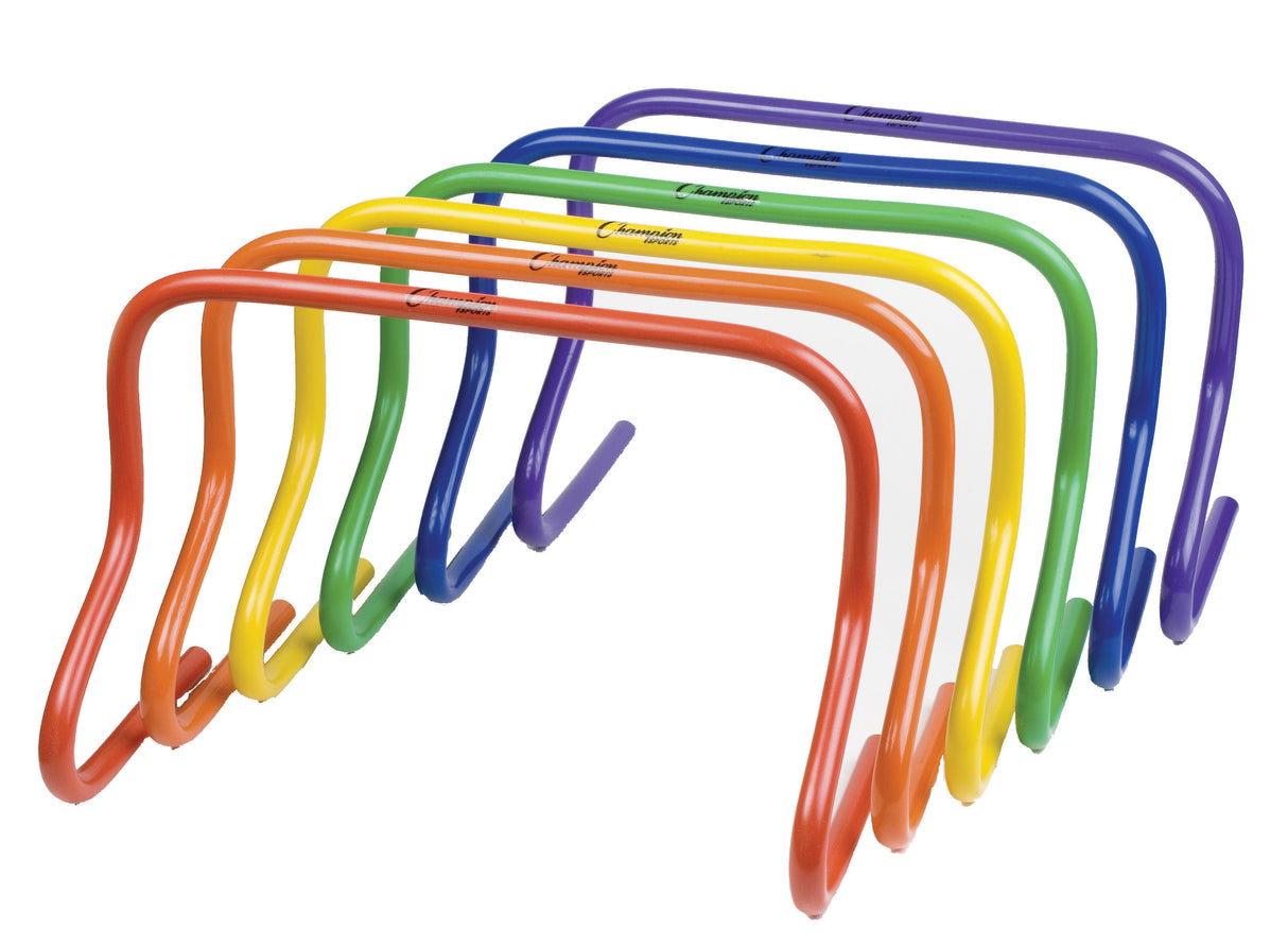 Champion Sports 12 Inch Speed Hurdle Exercise & Wellness Functional Training Speed & Agility