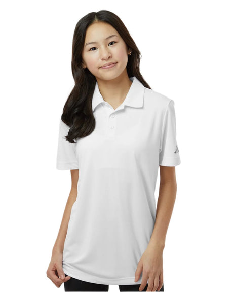 adidas Youth Performance Polo Womens Apparel Shirts & Tops
