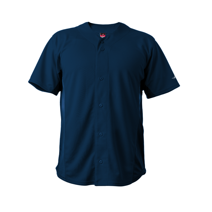 Alleson Men's Crush Full Button Baseball Jersey Baseball Jerseys Adult