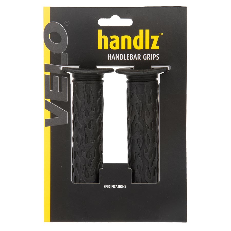 Velo Handlz Flames Handlebar Grips-1