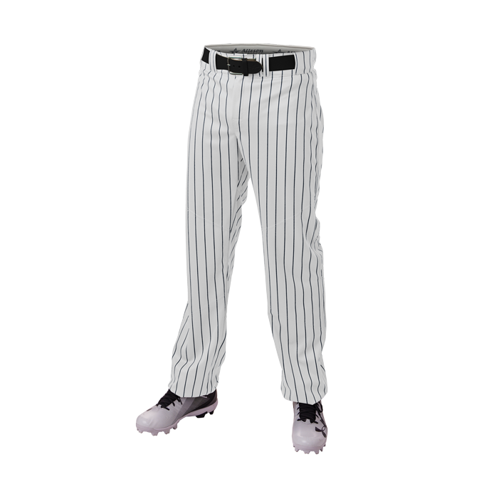 Alleson Men's Crush Pinstripe Baseball Pant Baseball Pants Adult