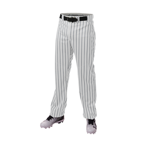 Alleson Men's Crush Pinstripe Baseball Pant Baseball Pants Adult