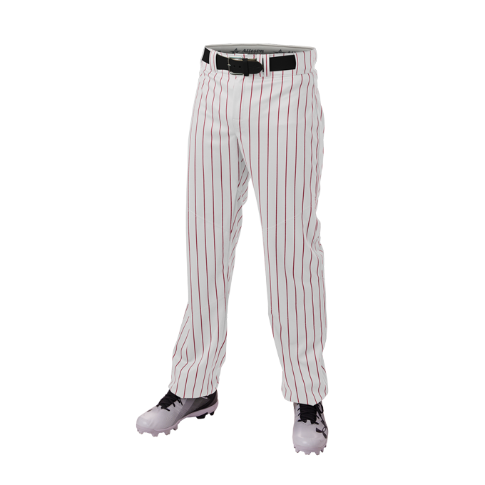 Alleson Men's Crush Pinstripe Baseball Pant Baseball Pants Adult