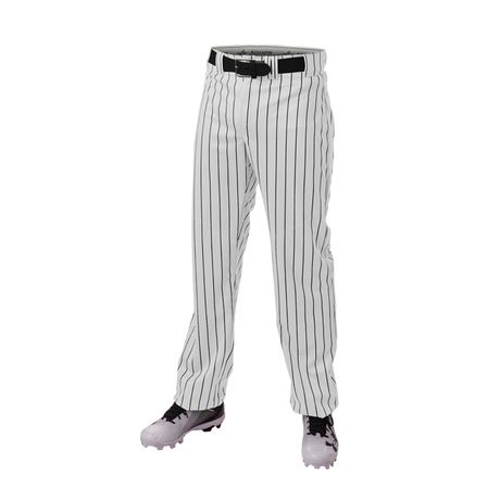 Alleson Men's Crush Pinstripe Baseball Pant Baseball Pants Adult