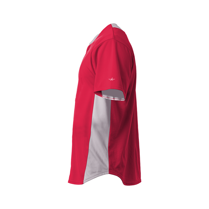 Alleson Youth CRUSH Full Button Baseball Jersey Baseball Jerseys Youth