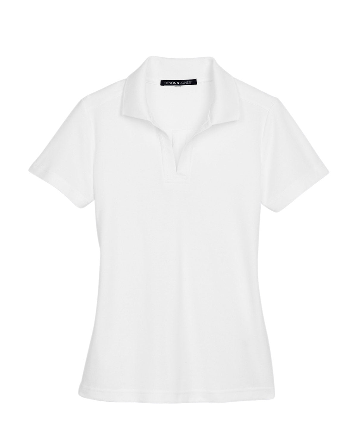 Devon & Jones CrownLux Performance Ladies' Plaited Polo Womens Apparel Shirts & Tops