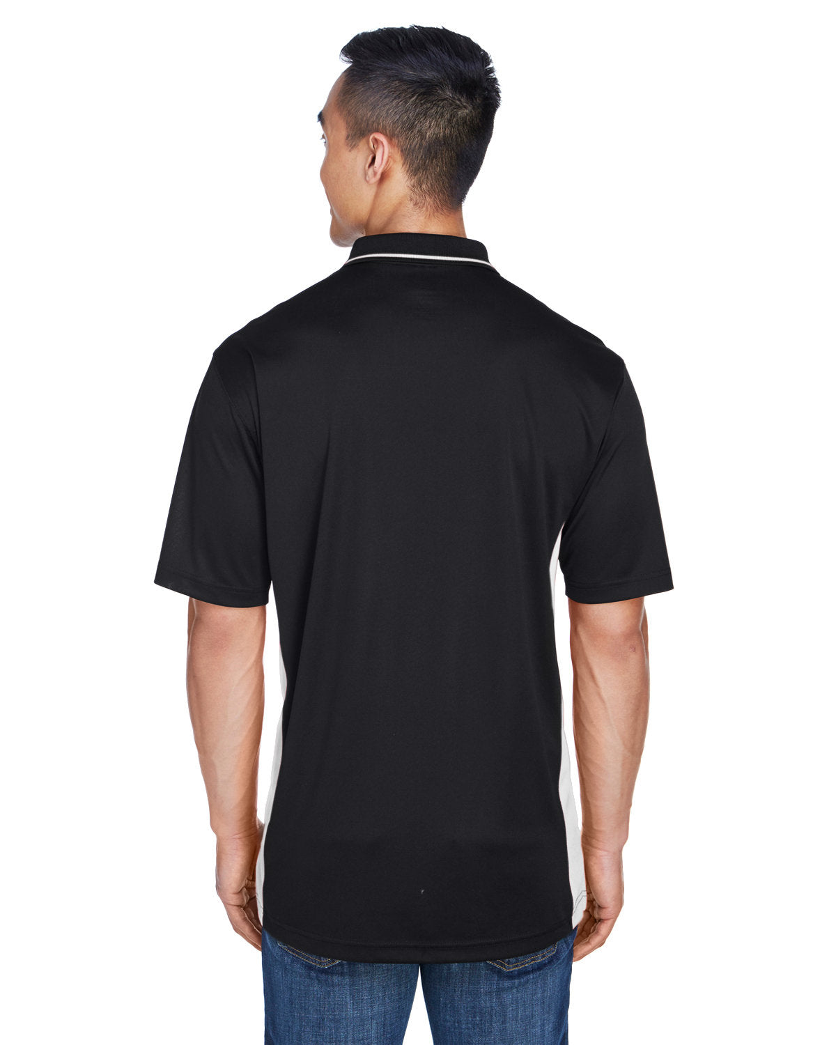 UltraClub Men's Cool & Dry Sport Two-Tone Polo Mens Apparel Shirts & Tops