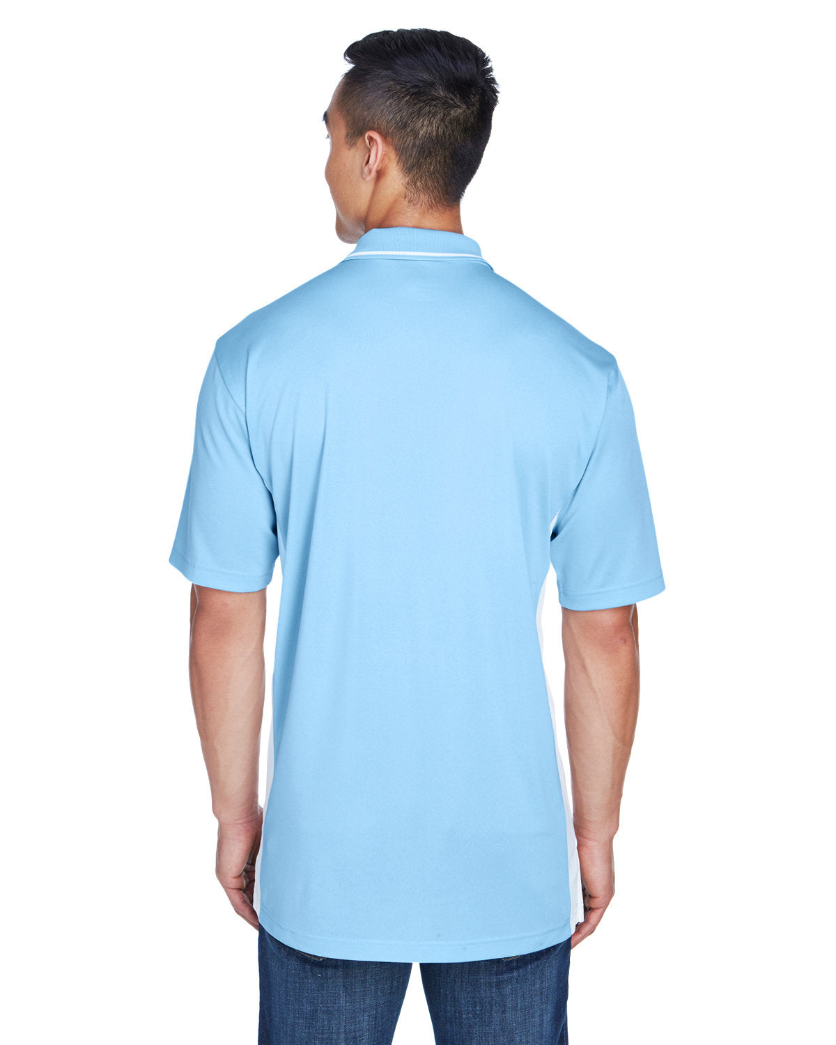 UltraClub Men's Cool & Dry Sport Two-Tone Polo Mens Apparel Shirts & Tops