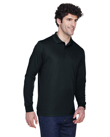 CORE365 Men's Pinnacle Performance Long-Sleeve Piqué Polo Mens Apparel Shirts & Tops