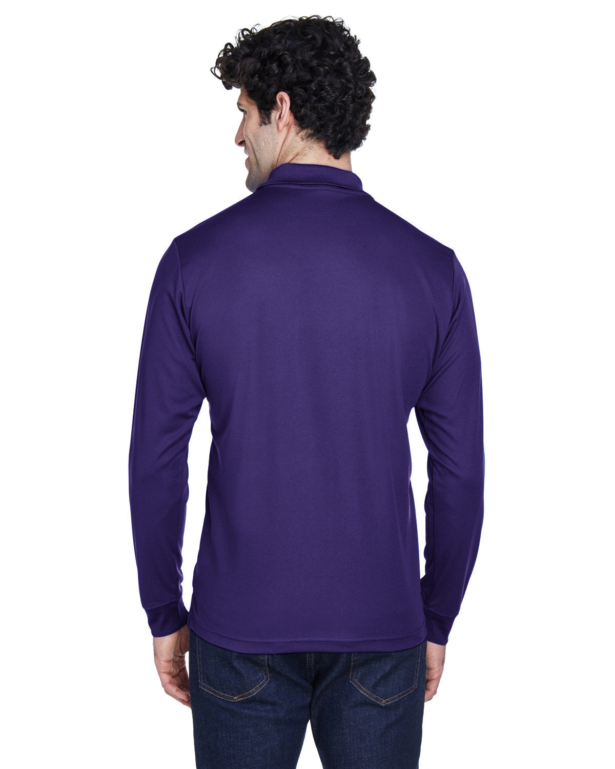 CORE365 Men's Pinnacle Performance Long-Sleeve Piqué Polo Mens Apparel Shirts & Tops