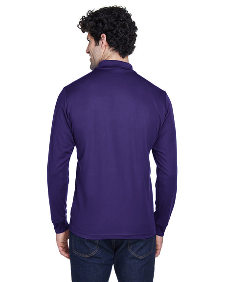 CORE365 Men's Pinnacle Performance Long-Sleeve Piqué Polo Mens Apparel Shirts & Tops