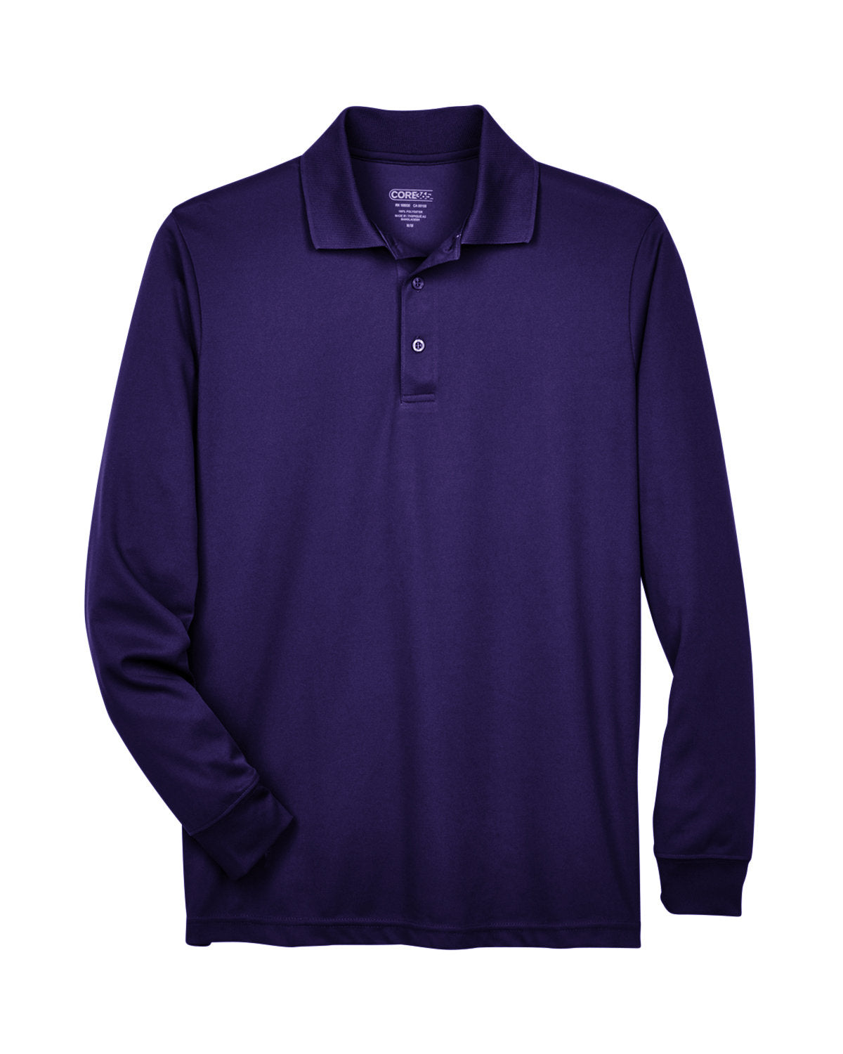 CORE365 Men's Pinnacle Performance Long-Sleeve Piqué Polo Mens Apparel Shirts & Tops