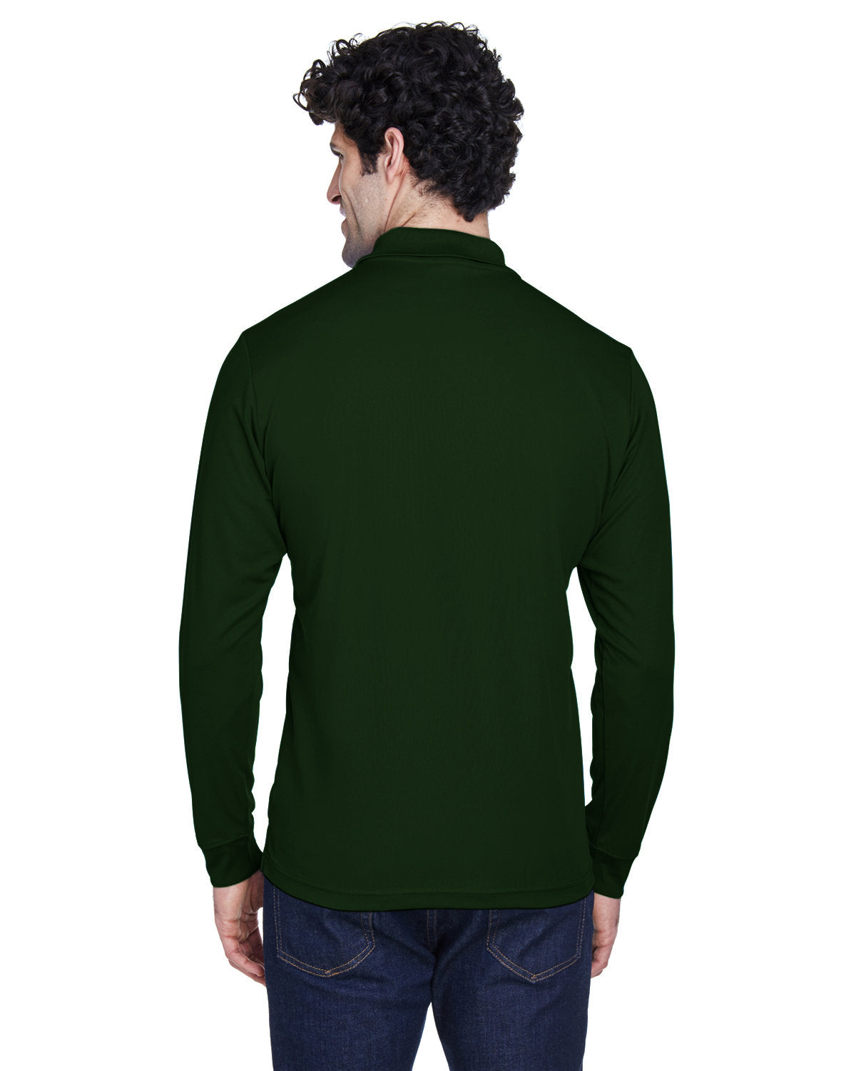CORE365 Men's Pinnacle Performance Long-Sleeve Piqué Polo Mens Apparel Shirts & Tops