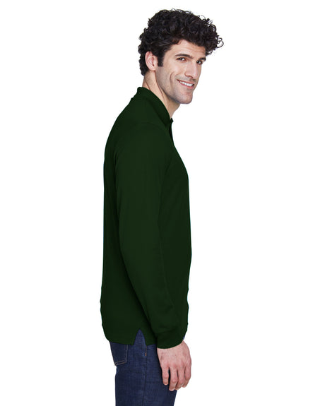 CORE365 Men's Pinnacle Performance Long-Sleeve Piqué Polo Mens Apparel Shirts & Tops