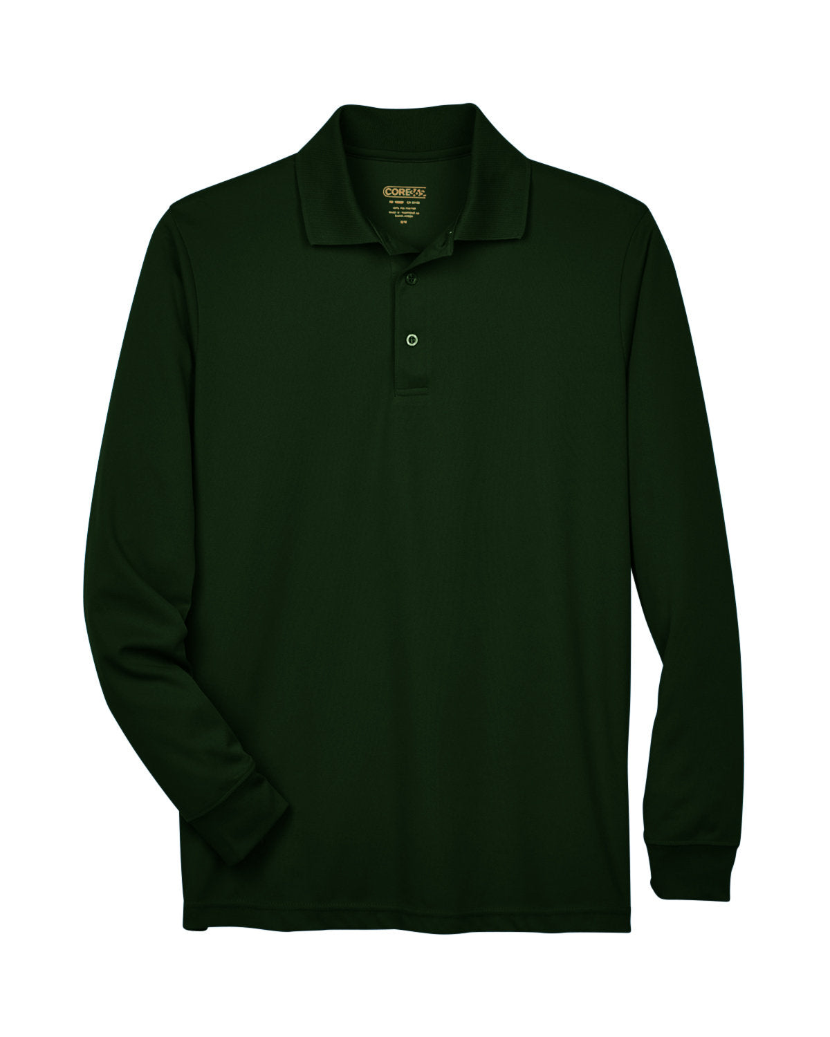 CORE365 Men's Pinnacle Performance Long-Sleeve Piqué Polo Mens Apparel Shirts & Tops