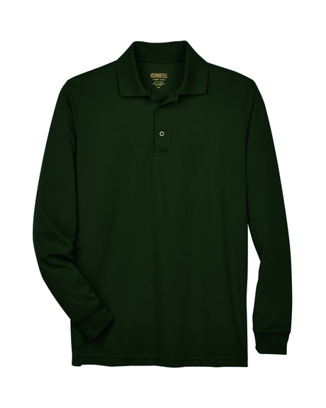CORE365 Men's Pinnacle Performance Long-Sleeve Piqué Polo Mens Apparel Shirts & Tops