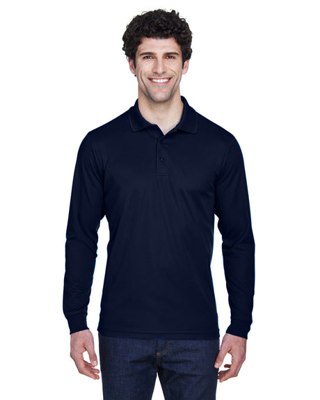 CORE365 Men's Pinnacle Performance Long-Sleeve Piqué Polo Mens Apparel Shirts & Tops