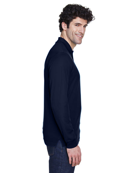 CORE365 Men's Pinnacle Performance Long-Sleeve Piqué Polo Mens Apparel Shirts & Tops