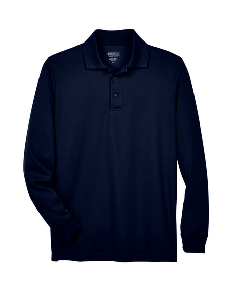 CORE365 Men's Pinnacle Performance Long-Sleeve Piqué Polo Mens Apparel Shirts & Tops