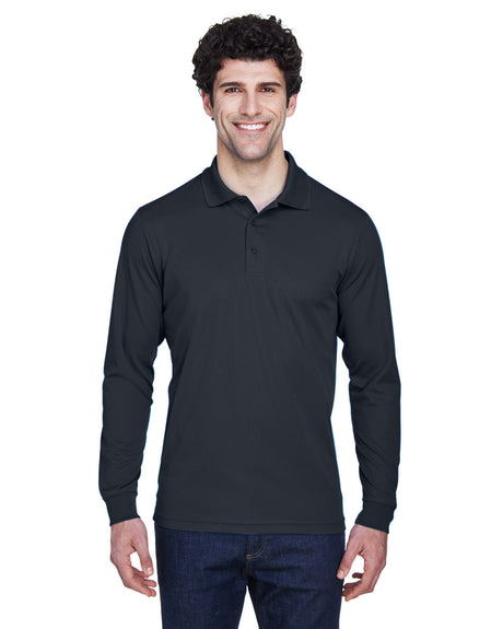 CORE365 Men's Pinnacle Performance Long-Sleeve Piqué Polo Mens Apparel Shirts & Tops