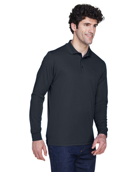 CORE365 Men's Pinnacle Performance Long-Sleeve Piqué Polo Mens Apparel Shirts & Tops