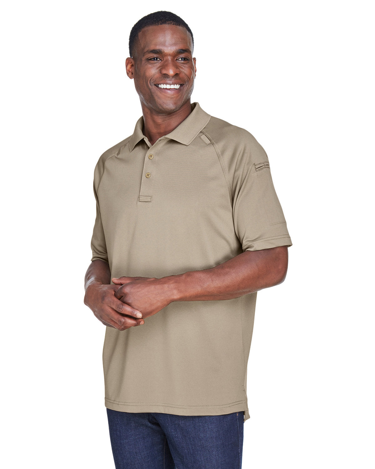 Harriton Men's Tactical Performance Polo Mens Apparel Shirts & Tops