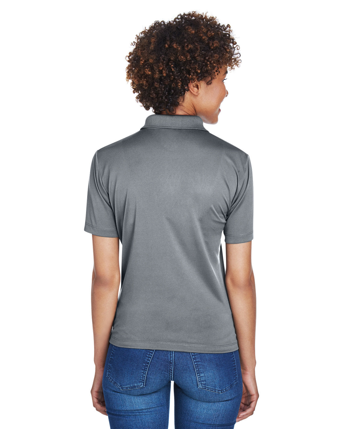 UltraClub Ladies' Cool & Dry 8-Star Elite Performance Interlock Polo Womens Apparel Shirts & Tops