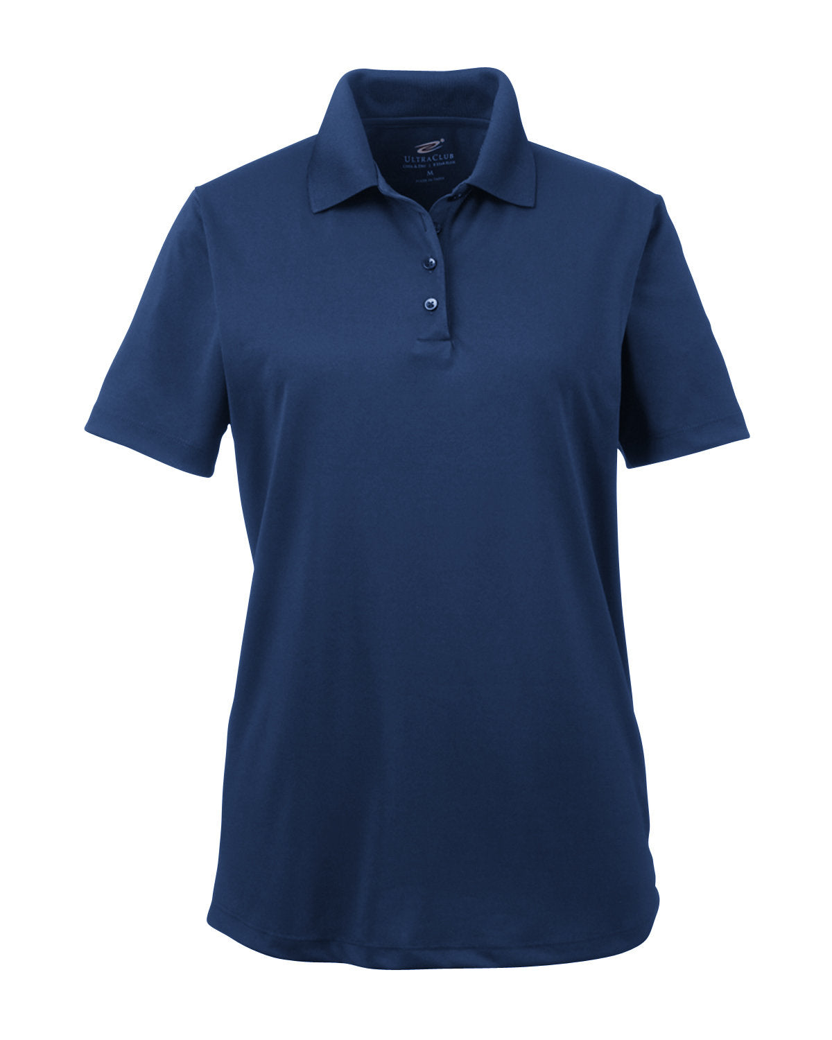 UltraClub Ladies' Cool & Dry 8-Star Elite Performance Interlock Polo Womens Apparel Shirts & Tops