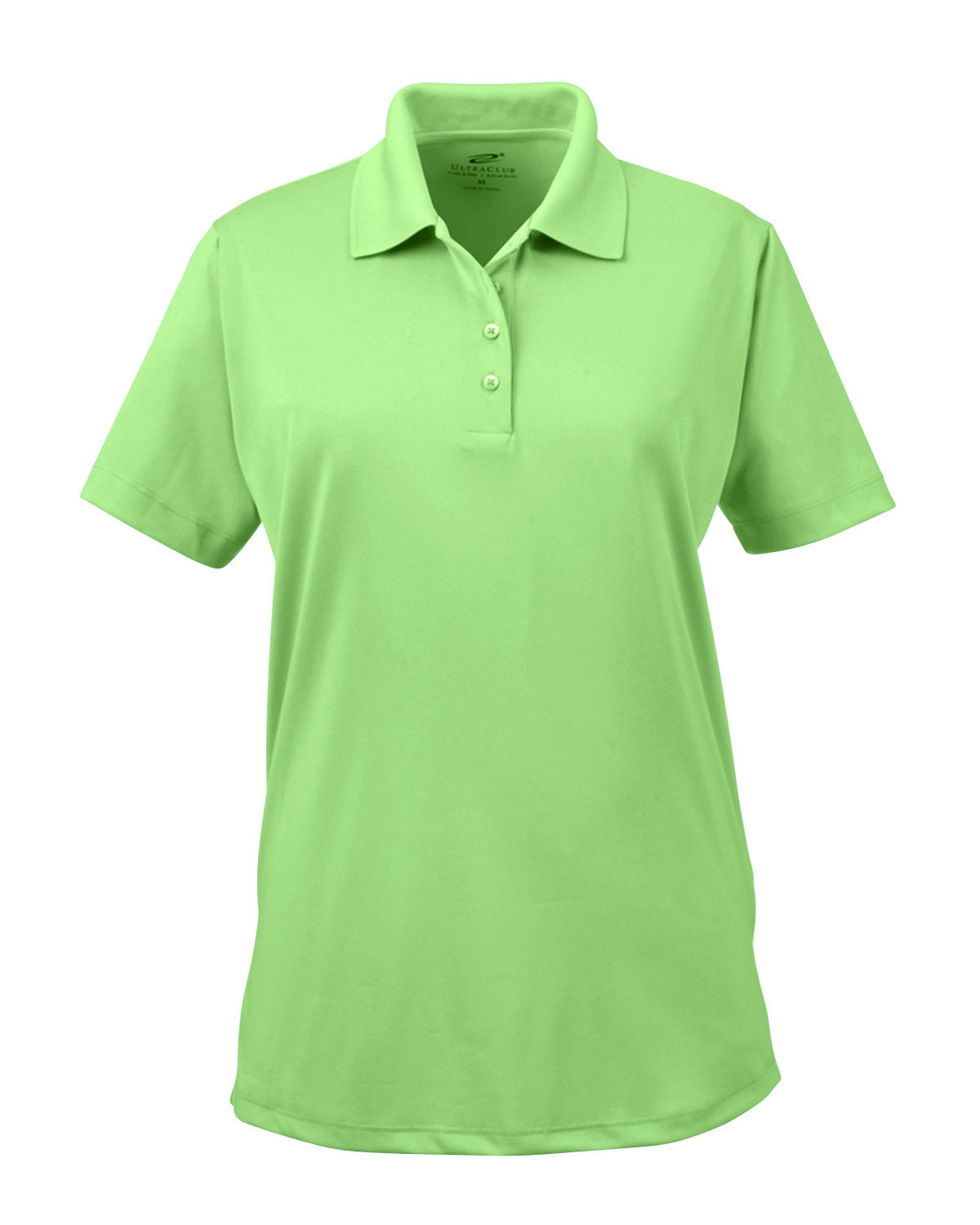 UltraClub Ladies' Cool & Dry 8-Star Elite Performance Interlock Polo Womens Apparel Shirts & Tops