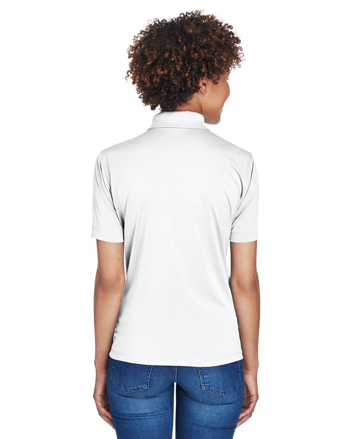 UltraClub Ladies' Cool & Dry 8-Star Elite Performance Interlock Polo Womens Apparel Shirts & Tops