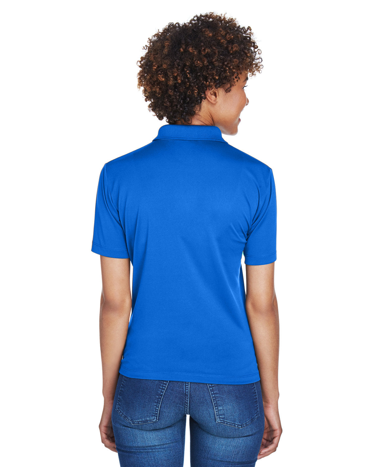 UltraClub Ladies' Cool & Dry 8-Star Elite Performance Interlock Polo Womens Apparel Shirts & Tops